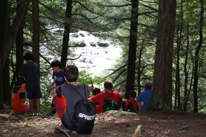 Hiking to the Falls