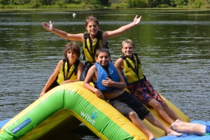 Wibit at the Lake